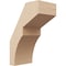 Ekena Millwork 5-inch W x 8-inch D x 12-inch H Monterey Rough Cedar Woodgrain TimberThane Knee Brace, Primed BRCUR05X08X12MONRCPR - alternate 1